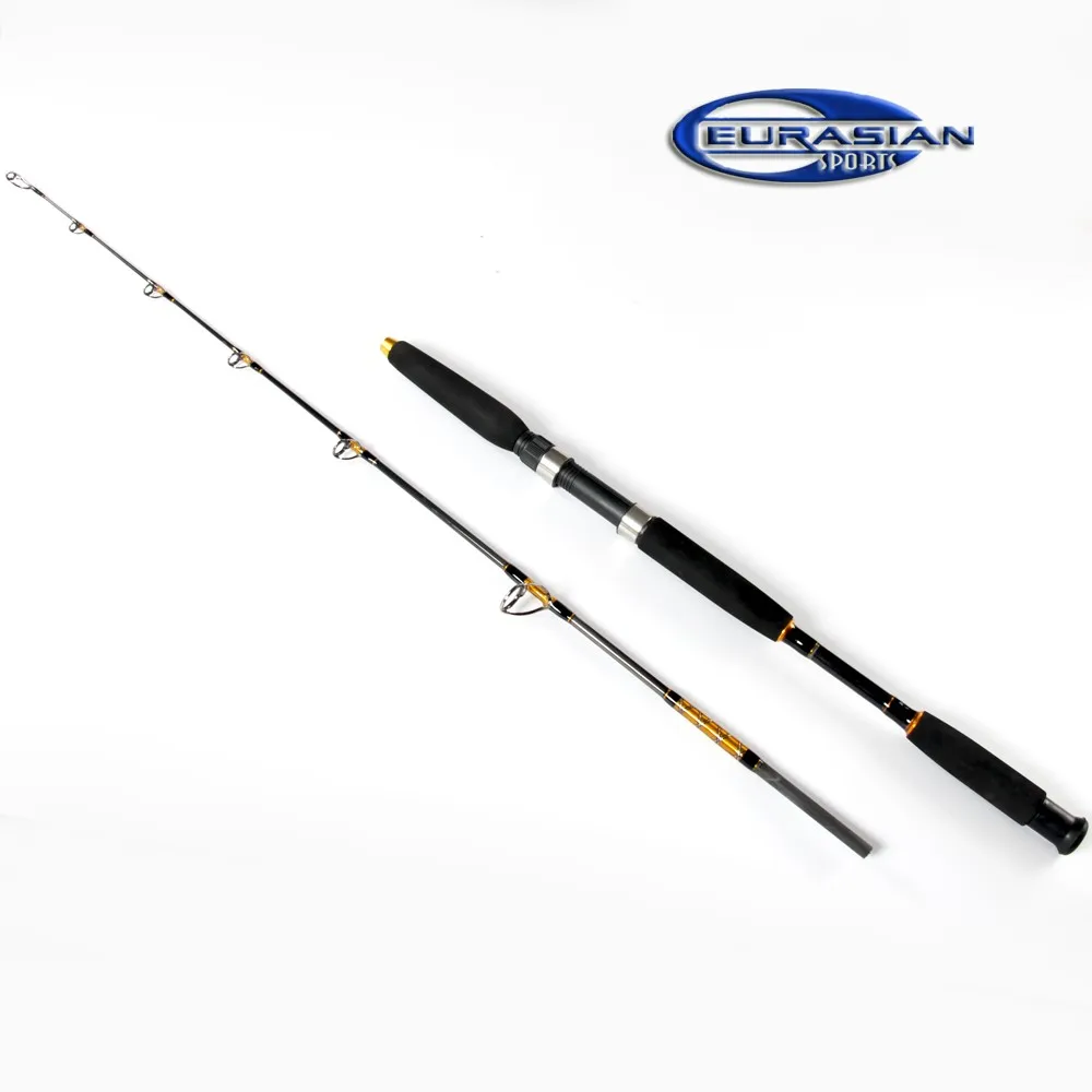 Carbon Jigging Fishing Rod,Light Boat Trolling Rod,820lbs 1.65m