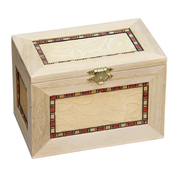 Luxury Customized High Quality Fancy Unfinished Wooden Jewelry Gift Display Box Wholesale Buy