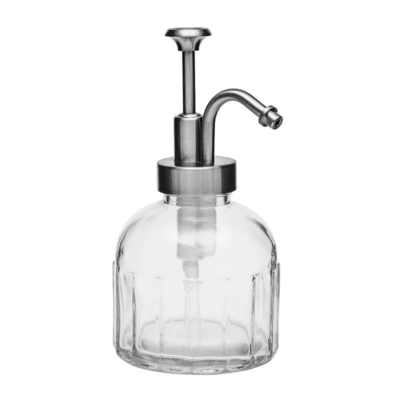 stainless steel hand soap dispenser