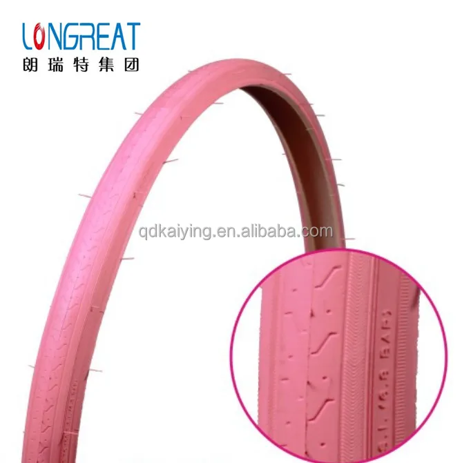 Pink Tyre 700 23c 700 25c 700 35c 700 38c Snow Colored Bicycle