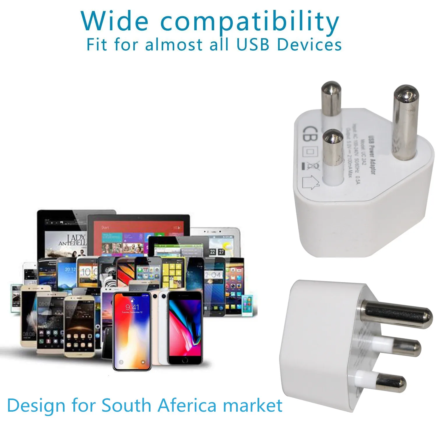 International Universal Travel Adapter Us Eu Uk Aus South Africa Plug