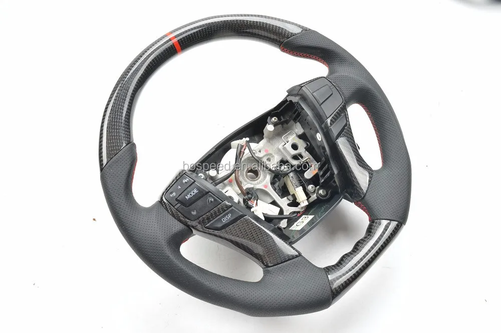 Toyota Vitz Accessories Real Carbon fiber steering wheel for TOYOTA ...