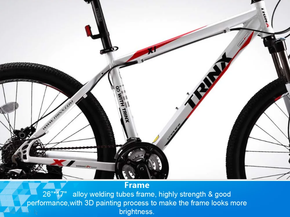 26 Inch Alloy Bicycle Mountain Mtb 24 