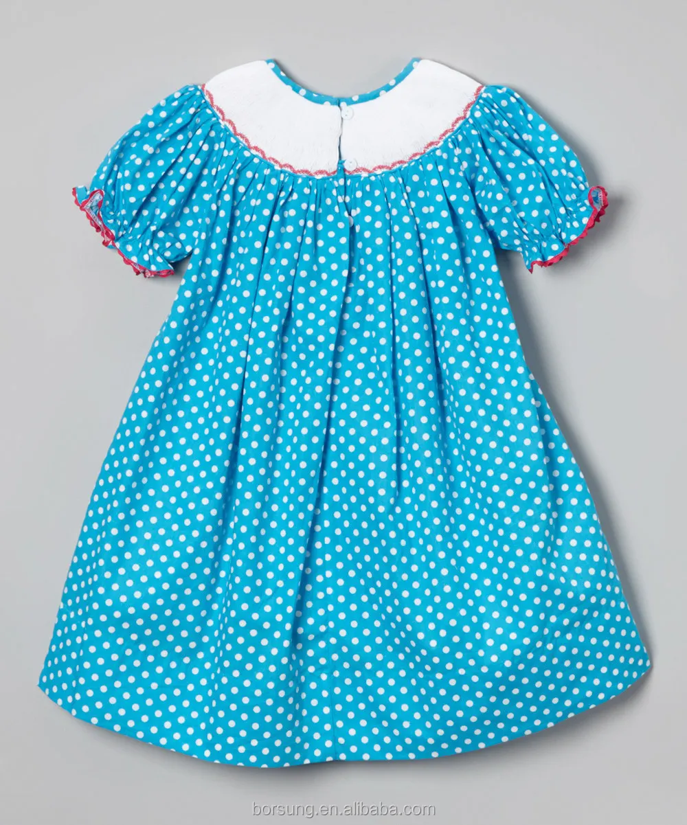 Oem Top Quality 100 Cotton Girls Dresses Smocked Children Clothing Wholesale Buy Smocked