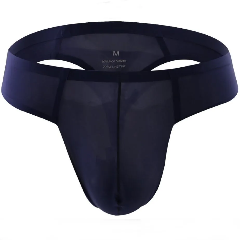 1 piece style men's sexy underwear solid color seamless breathable boxer briefs low rise cool boxers for men