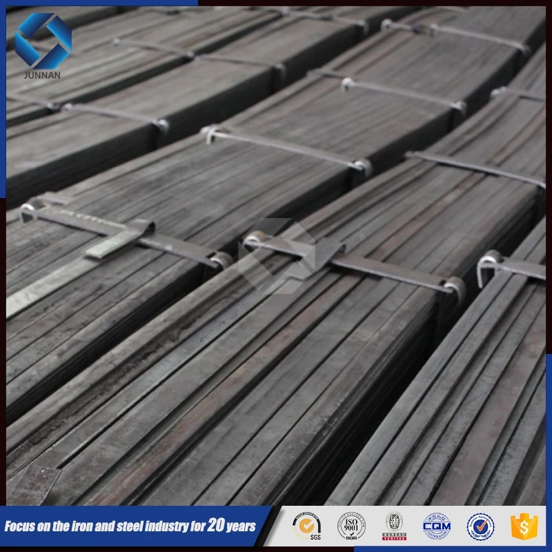 Hot sale steel prices hot rolled flat iron, carbon flat bar weight 40x6mm