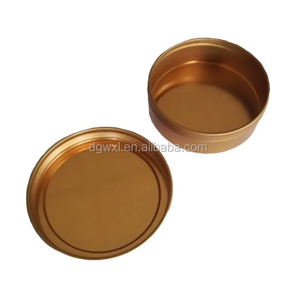Copper Candle Tin Can With Screw Top 2oz Buy Candle Tin 2oz,2oz