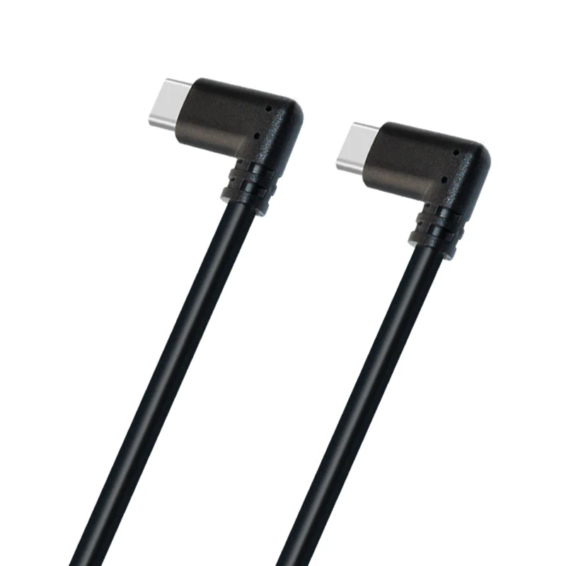 Usb C Cable 90 Degree Both Positive And Negative 60w Type C Usb Cable