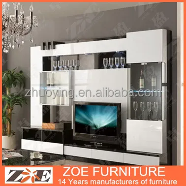 Moderna sala tv pared muebles para el hogar mo106 armarios de ...