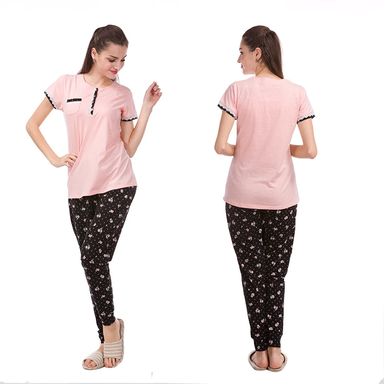 night dress cotton pant and top