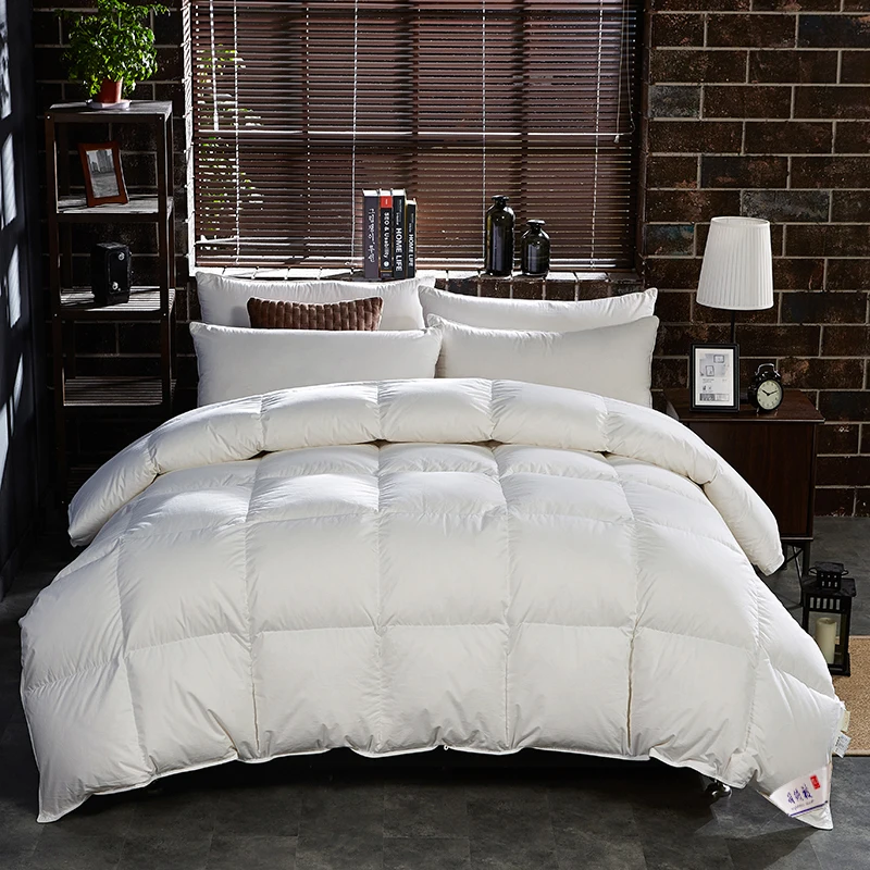 233tc Goose Down Filling Hotel Comforter Duvet Insert For Hotel Bedding