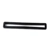 Fashion Black Plastic Keeper Belt Loop Square D Ring Buckles With Backpacks
