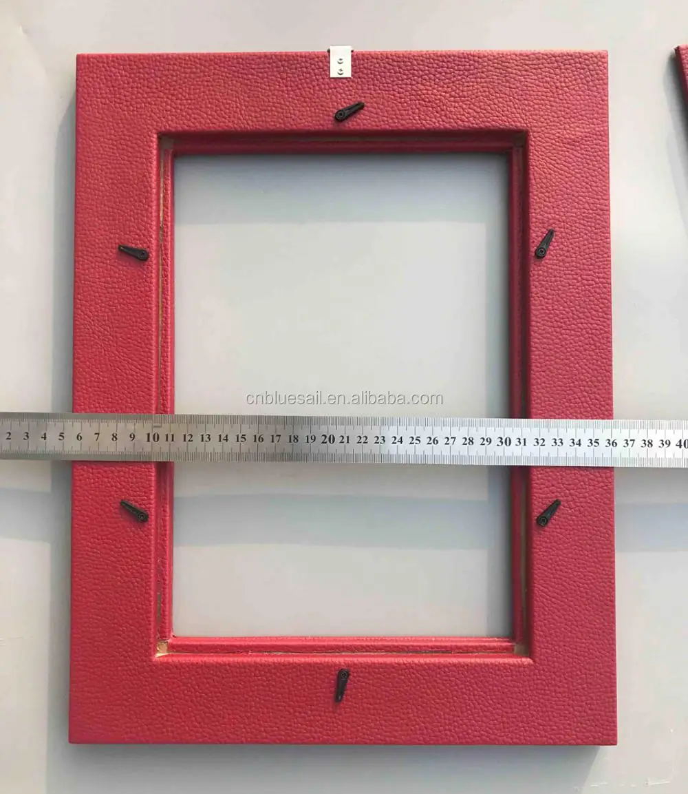 Pu Leather Picture Frame,A4 Photo Frame,Red Photo Frame Buy Pu
