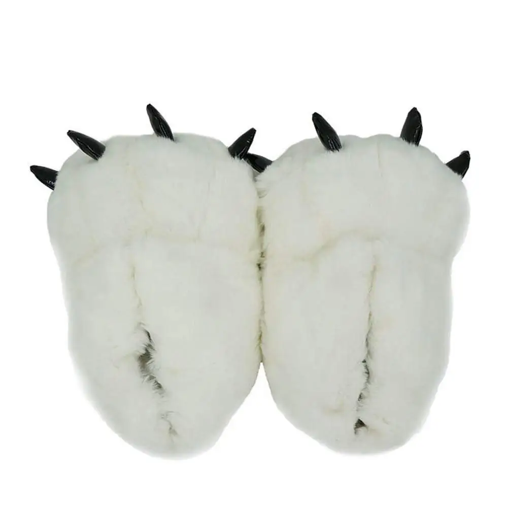 polar bear feet slippers