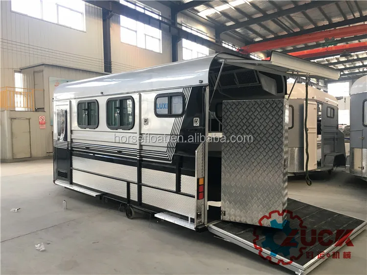 Deluxe 2 Horse Trailer With Front Kichen Side Bunk Beds Buy Horse