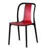 Wholesale commercial modern leisure Nordic design stack cheap model dining plastic chair