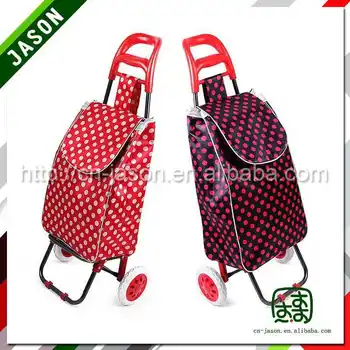 Two Wheel Shopping Trolley Bag Drawing Flexible Manikin Buy