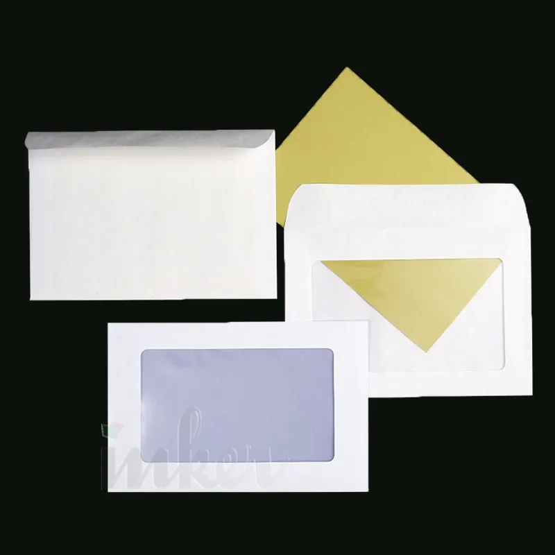 Booklet Style Pvc Window Envelope Full View Portrait Clear Envelope