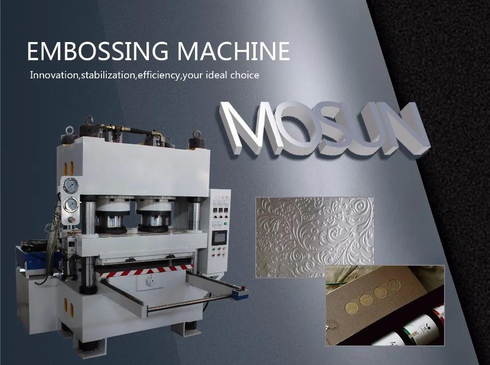 Msct315a Hot Embossing Equipment For Special Paper Buy Hot Embossing