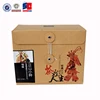 Cheap creative kraft paper chinese tea packaging box with rope