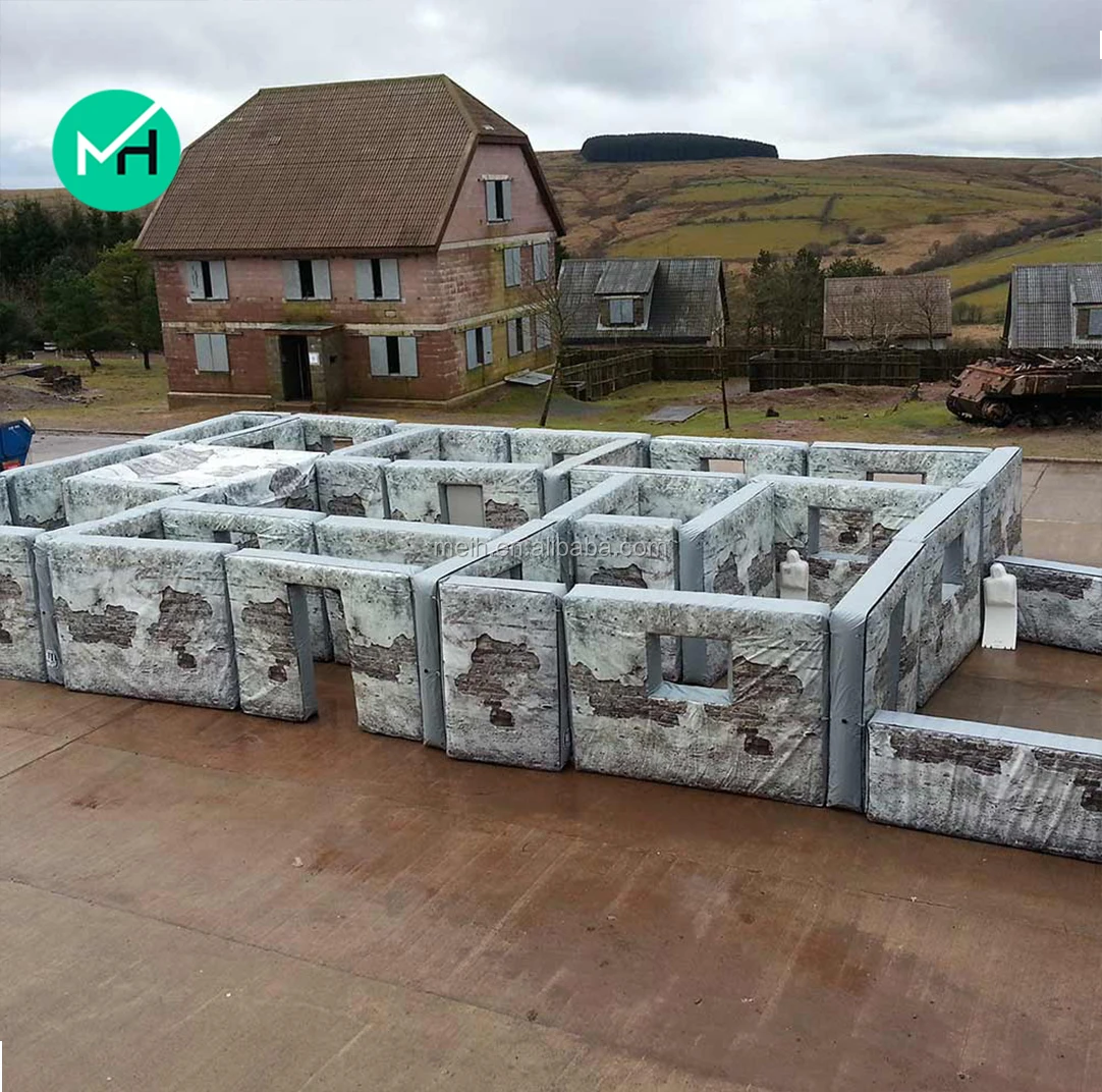 High Quality Outdoor Inflatable Bunkers Paintball For Rental Buy