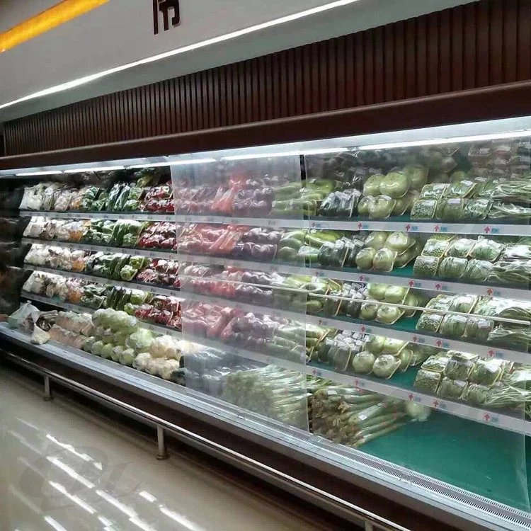 Supermarket Produce Coolers Display Fruits And Vegetables Used Buy