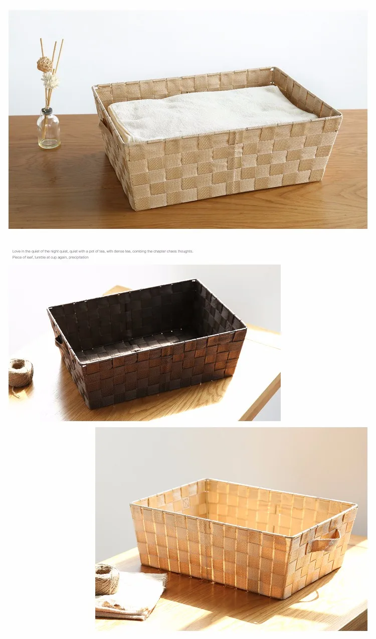 Fabric Woven Baby Clothing Storage Basket Buy Storage Basket Woven