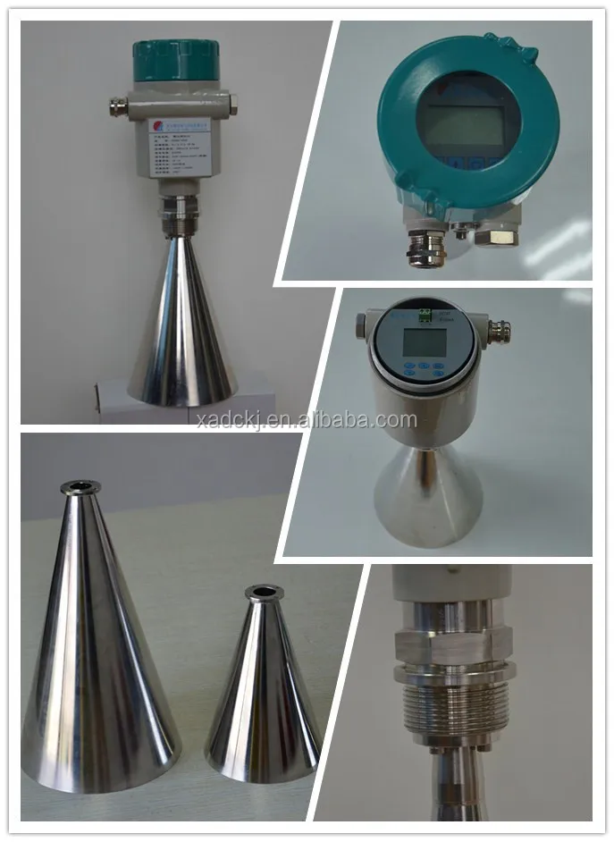 Radar Level Gauge Radar Tank Gauging Systemlevel Sensors Liquid Level Sensorlcd Display Water 