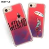 Luxury Neon Sand Liquid Glitter Case for iPhone Xs Max Xr X Luminous Mobile Phone Shell