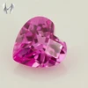 Synthetic heart corundum 2# red ruby price