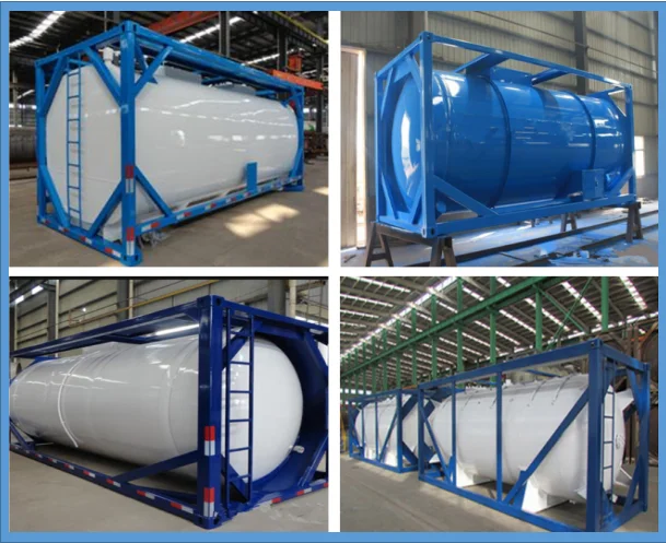 Diesel Water Chemical Liquids 20ft Standard Iso Tank 