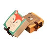 Factory direct spot cute cartoon animal fox rabbit bunny squirrel new fashion small gift box packaging custom printing