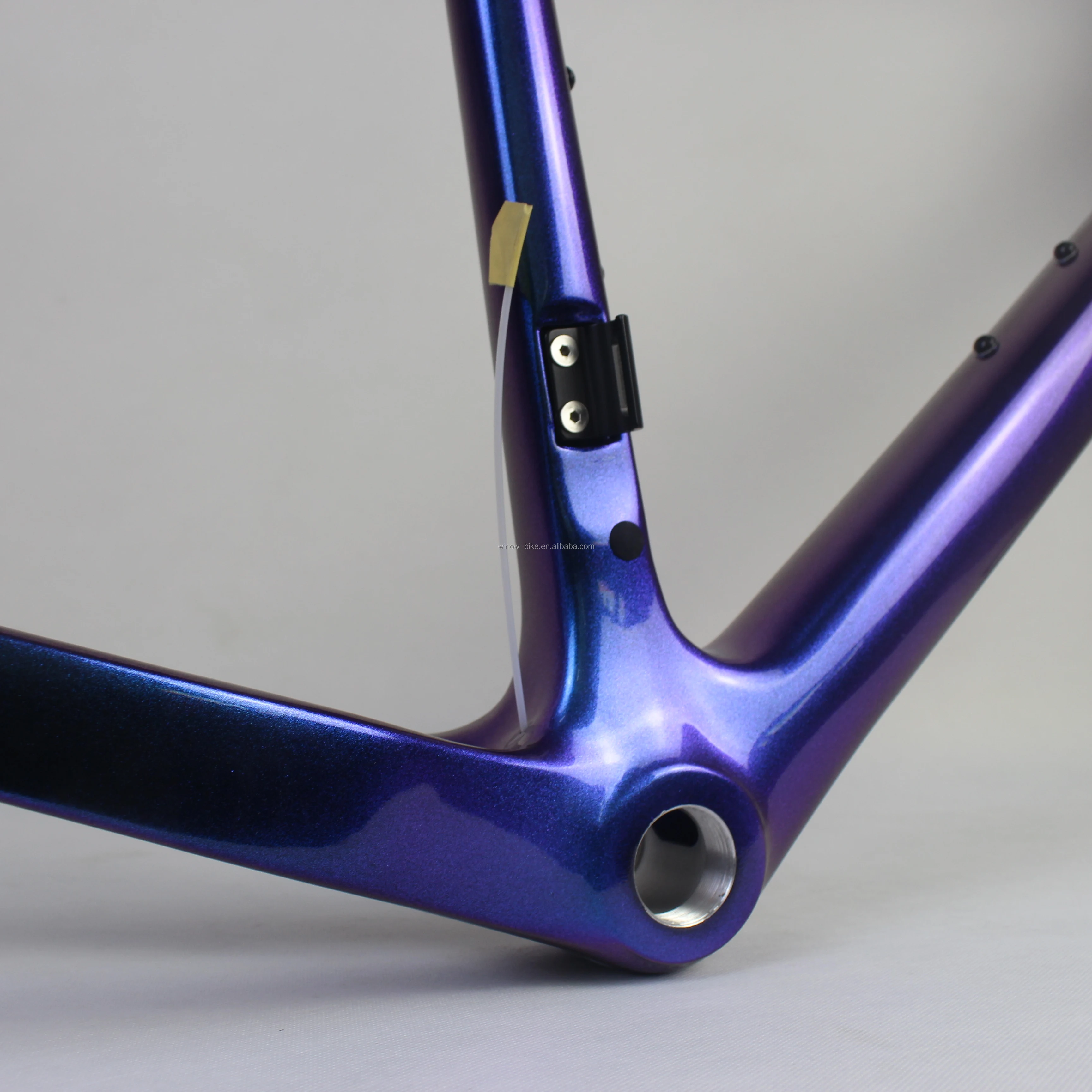 New Color Carbon Gravel Bike Frame Bike Frame Thru Axle 142*12 Disc
