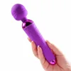 Adult Sex Toys Rechargeable Wand With 16 Multi-Speed Mini Wireless Powerful Therapeutic Handheld For Female