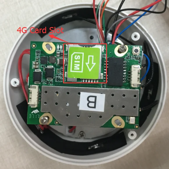 4g 3g Security Camera Ip Cctv Dome Camera With Gsm Sim Card Card Slot