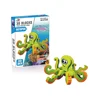 2018 new interesting 3D DIY toys EVA octopus building blocks 33pcs for educational
