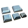 square dome steel end cap for post