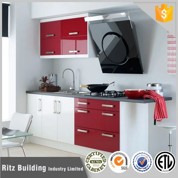 Ritz moderne kleine keuken kastontwerp, modern design kleine ...