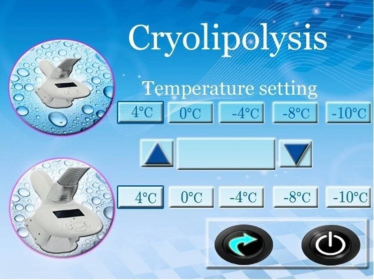 2 cryo handles portable cryolipolysis cool tech fat freezing slimming machine price