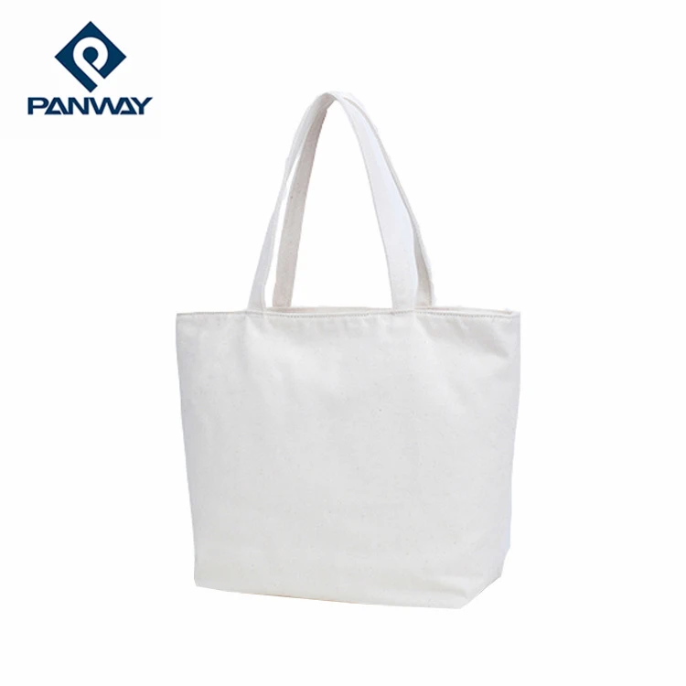 plain canvas tote bag