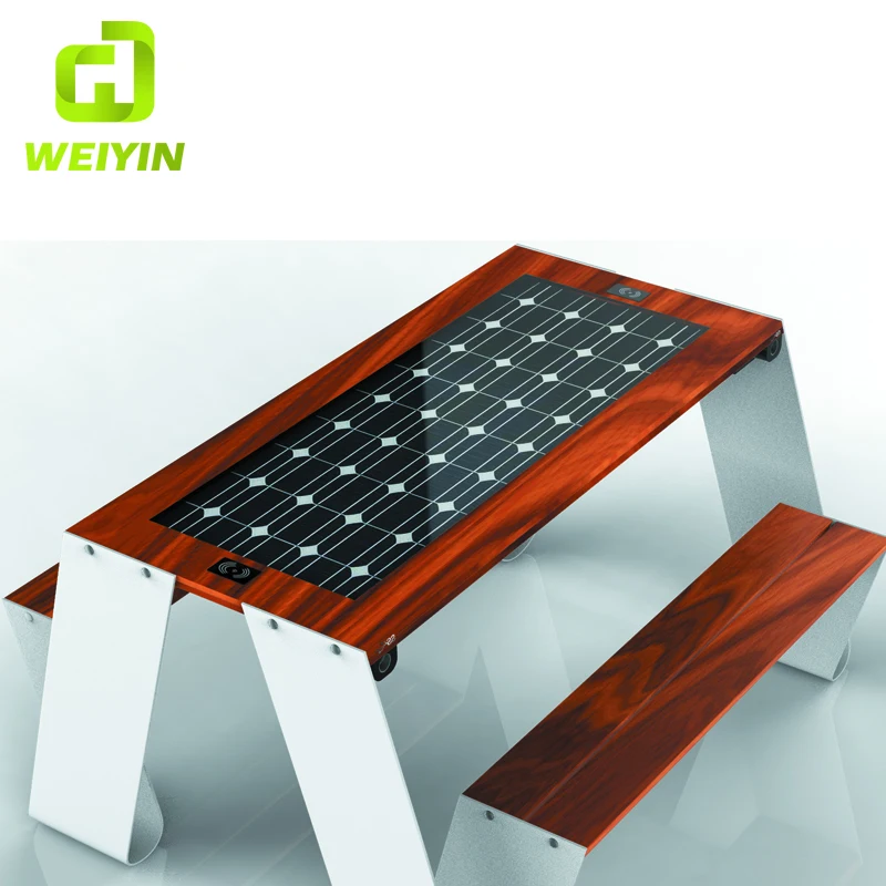 minimalistic-style-outdoor-smart-solar-panel-picnic-bench-table-buy