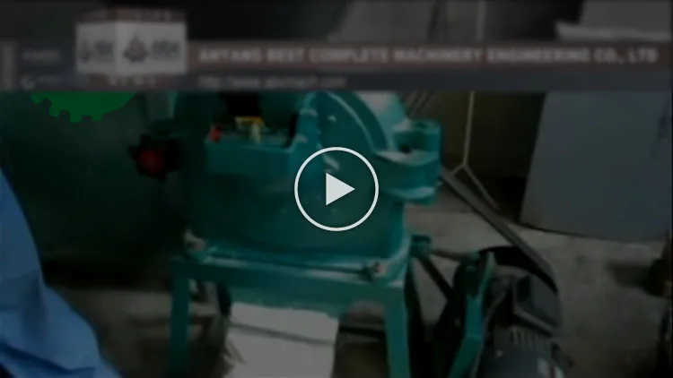 processing grain into flour Factory Price latest soya rice flour making machine