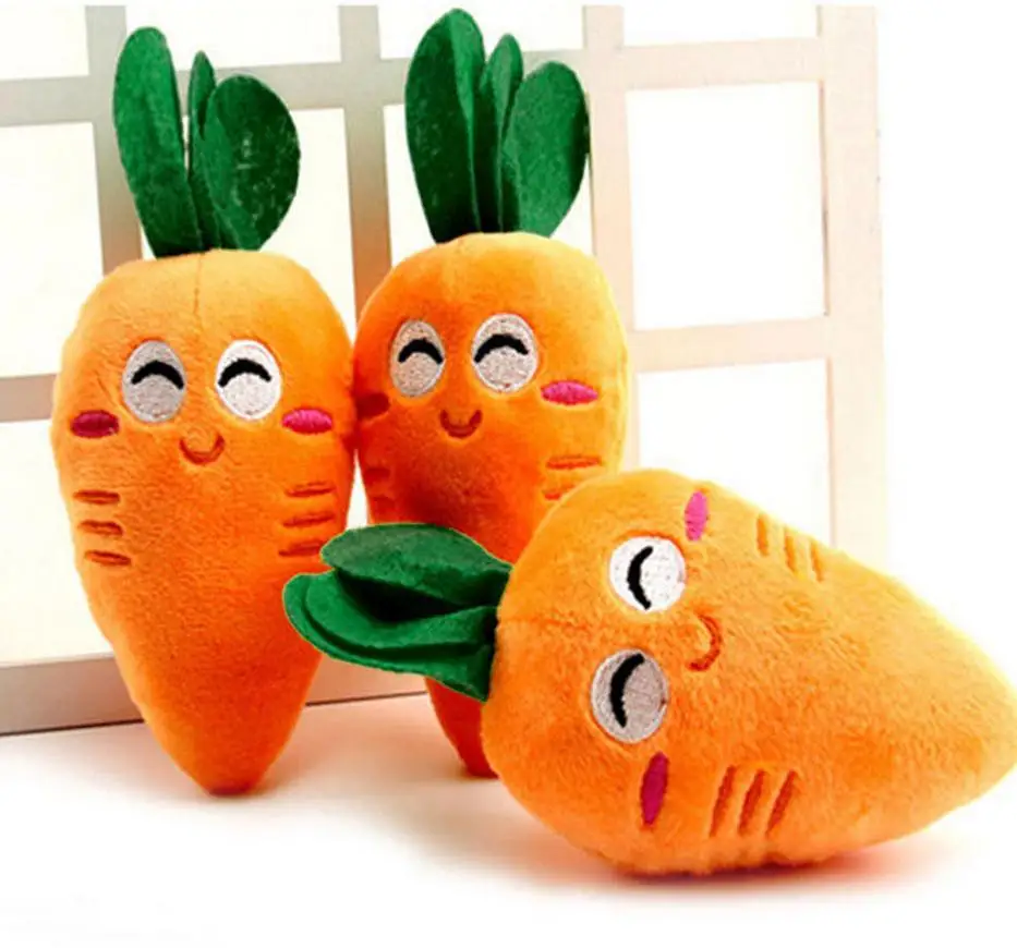 stuffed animal carrot