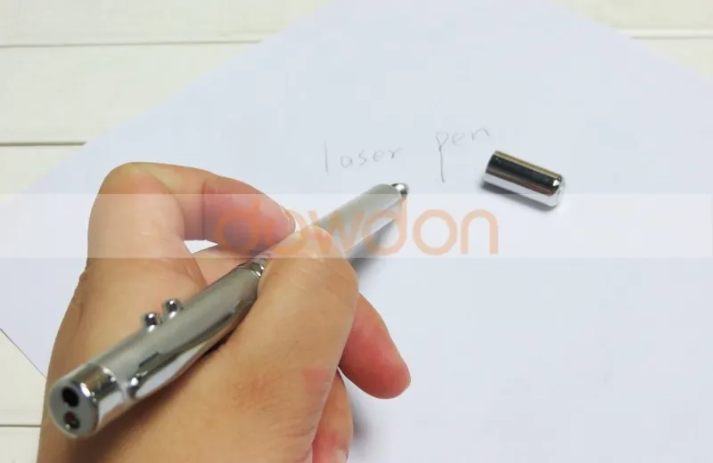 0.5mw Laser Pen 4 In 1 Mini Led Pen Light With Laser Pointer For