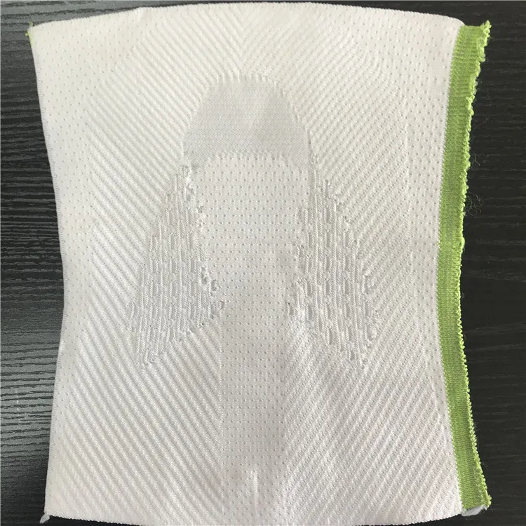 China Supplier White Breathable Sport Vamp Fly Knitting Shoe Upper