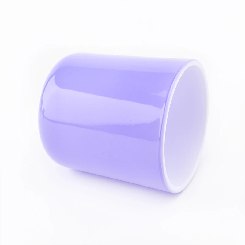 Luxury customized candle vessel glass candle holder home deco