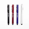 3 in 1 function Led laser pointer stylus pen