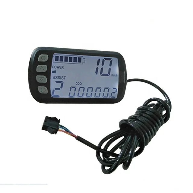 E-Bike LCD Display Digital Voltage Display Schalter Zubehör für