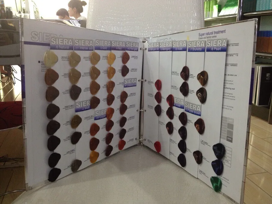 High Quality Professional Hair Color Have 52 Colors Without Ammonia