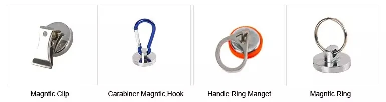 Heavy Duty Neodymium Magnet Carabiner With Swivel Carabiner Snap ...